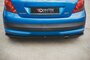 Maxton Design Peugeot 207 Sport Valance Centre Rear Splitter Versie 1