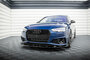 Maxton Design Audi A4 B9 Competition Facelift Voorspoiler Spoiler Splitter Versie 1