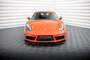 Maxton Design Porsche 718 Cayman 982C Voorspoiler Spoiler Splitter Versie 1