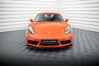 Maxton Design Porsche 718 Cayman 982C Voorspoiler Spoiler Splitter Versie 2