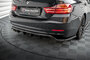 Maxton Design Bmw 4 Serie F36 Gran Coupe Rear Centre Diffuser Vertical Bar Versie 1