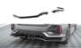 Maxton Design Honda Civic MK10 Sport Rear Centre Diffuser Vertical Bar Versie 1