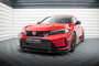 Maxton Design Honda Civic MK11 Type R Voorspoiler Spoiler Splitter Versie 2