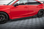 Maxton Design Honda Civic MK11 Type R Sideskirt Diffusers Versie 1 + Flaps