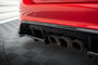 Maxton Design Honda Civic MK11 Type R Rear Centre Diffuser Vertical Bar Versie 1 + Flaps