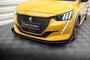 Maxton Design Peugeot 208 GT MK2 Voorspoiler Spoiler Splitter Pro Street + Flaps