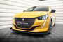 Maxton Design Peugeot 208 GT MK2 Voorspoiler Spoiler Splitter Pro Street + Flaps