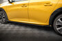 Maxton Design Peugeot 208 GT MK2 Sideskirt Diffuser Pro Street + Flaps