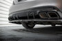 Maxton Design Mercedes C63 AMG Sedan / Estate Facelift Rear Centre Diffuser Vertical Bar Versie 1