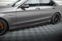 Maxton Design Mercedes C63 AMG Sedan / Estate Facelift Sideskirt Diffusers Versie 1
