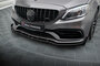 Maxton Design Mercedes C63 AMG Sedan / Estate Facelift Voorspoiler Spoiler Splitter Pro Street + Flaps