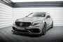 Maxton Design Mercedes C63 AMG Sedan / Estate Facelift Voorspoiler Spoiler Splitter Pro Street + Flaps