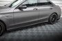 Maxton Design Mercedes C63 AMG Sedan / Estate Facelift Sideskirt Diffuser Pro Street