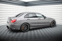 Maxton Design Mercedes C63 AMG Sedan / Estate Facelift Sideskirt Diffuser Pro Street + Flaps