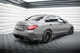 Maxton Design Mercedes C63 AMG Sedan / Estate Facelift  Rear Side Splitters Pro Street + Flaps