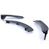 Mazda MX5 NC Facelift Spoiler Voorspoiler Splitter Lip Hoogglans Zwart