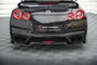 Maxton Design Nissan GTR R35 Facelift Rear Centre Diffuser Vertical Bar Versie 1