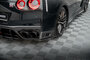 Maxton Design Nissan GTR R35 Facelift Rear Side Splitters Pro Street