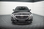 Maxton Design Mercedes S Klasse W222 Standaard Voorspoiler Spoiler Splitter Versie 1