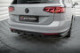 Maxton Design Volkswagen Passat R Line B8 Facelift Rear Centre Diffuser Vertical Bar Versie 1