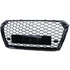 Audi A4 B9 15 t/m 19 Sport Grill Zonder Embleem Glans Zwart Honingraat 