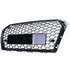 Audi A4 B9 15 t/m 19 Sport Grill Zonder Embleem Glans Zwart Honingraat 