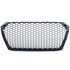 Audi A4 B9 15 t/m 19 Sport Grill Zonder Embleem Glans Zwart Honingraat 