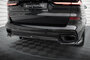 Maxton Design Bmw X7 M Pack G07 Facelift Rear Centre Diffuser Vertical Bar Versie 1