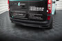 Maxton Design Mercedes Citan MK1 Central Rear Valance Spoiler Versie 1