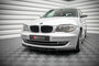 Maxton Design Bmw 1 Serie E81 Facelift Voorspoiler Spoiler Splitter Versie 2