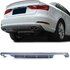 Audi A3 8V Limousine Cabriolet S Line look Diffuser Sport Valance Spoiler 2 x uitlaat uitsparing S3