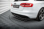 Maxton Design Audi A4 B8 Competition Facelift Rear Centre Diffuser Vertical Bar Versie 1