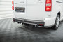 Maxton Design Citroen Jumpy MK3 Rear Centre Diffuser Vertical Bar Versie 1