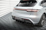 Maxton Design Porsche Macan MK1 Facelift 2 Central Rear Valance Spoiler Versie 1