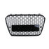 Audi A5 8T Facelift 11 t/m 15 Honingraat Design Sport Grill Zonder Embleem Hoogglans Zwart 