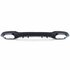 Mercedes A Klasse W177 A35 AMG Look Uitlaat Sport Diffuser Hoogglans Zwart