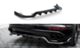 Maxton Design Porsche Cayenne MK2 Facelift Rear Centre Diffuser Vertical Bar Versie 1