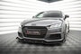 Maxton Design Audi TTS / S Line 8S Voorspoiler Spoiler Splitter Pro Street + Flaps