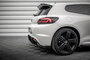 Maxton Design Volkswagen Scirocco R Rear Side Splitters Pro Street + Flaps