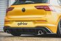 Maxton Design Volkswagen Golf 8 GTI Look Achterbumper Inzet Diffuser Spoiler