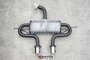 Maxton Design GTI Look Achterbumper Inzet Diffuser Spoiler Compleet Met Uitlaat Geschikt Voor Volkswagen Golf 8 _