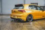 Maxton Design Volkswagen Golf 8 R32 R20 Look Achterbumper Inzet Diffuser Spoiler