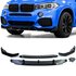 BMW X5 F15 M Pakket Splitter Spoiler Voorspoiler Hoogglans Zwart