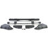 Bmw X5 F15 M Pakket Achterbumper Diffuser Hoogglans Zwart Performance Look