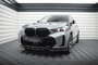 Maxton Design Bmw X6 G06 M Pack Facelift Voorspoiler Spoiler Splitter Versie 1