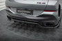 Maxton Design Bmw X6 G06 M Pack Facelift Rear Centre Diffuser Vertical Bar Versie 2