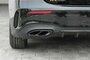 Mercedes A Klasse W176 AMG Look Black uitlaat trim Dubbel Frame