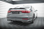 Maxton Design Audi A8 D5 Rear Centre Diffuser Vertical Bar Versie 1