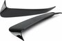 Mercedes W205 C Klasse AMG Achterbumper Spoiler Wing Canard Side Hoogglans Zwart 