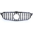 Mercedes C Klasse W205 Sport Grill Hoogglans Zwart Panamericana